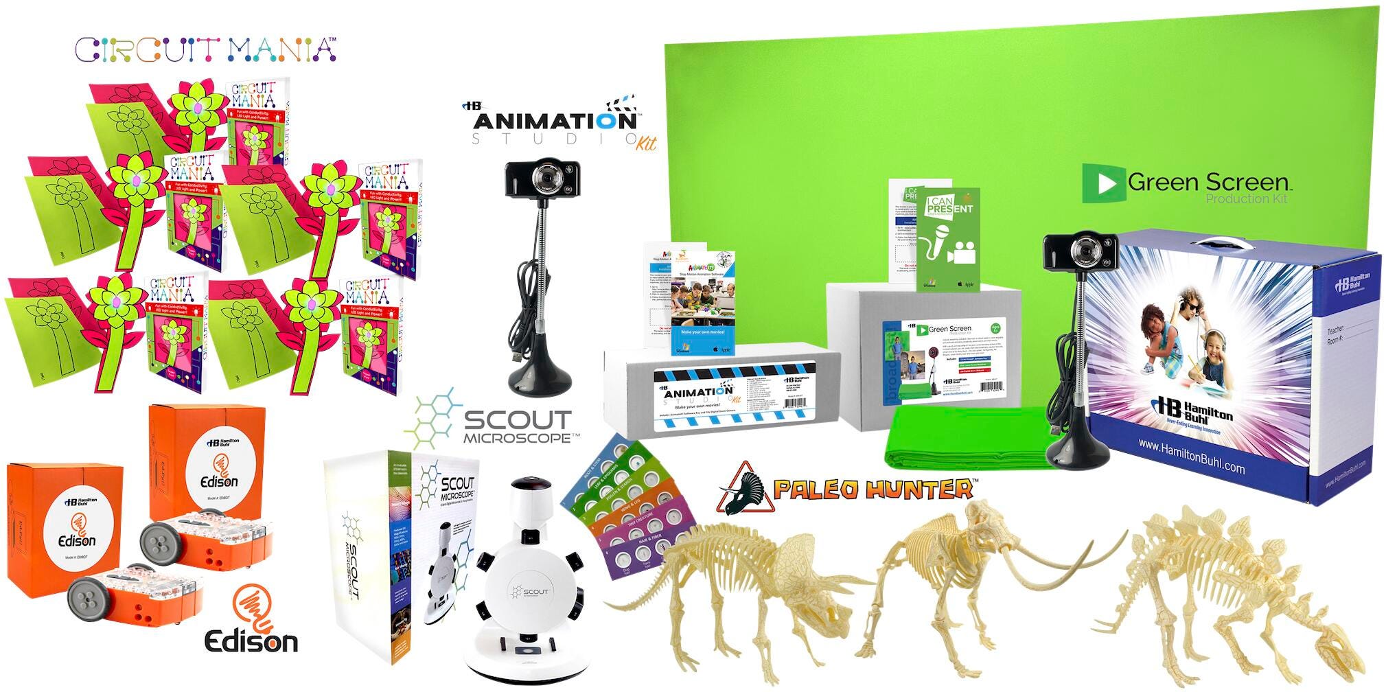 Beginner Level Deluxe STEAM/STEM Kit, Item Number 2100960